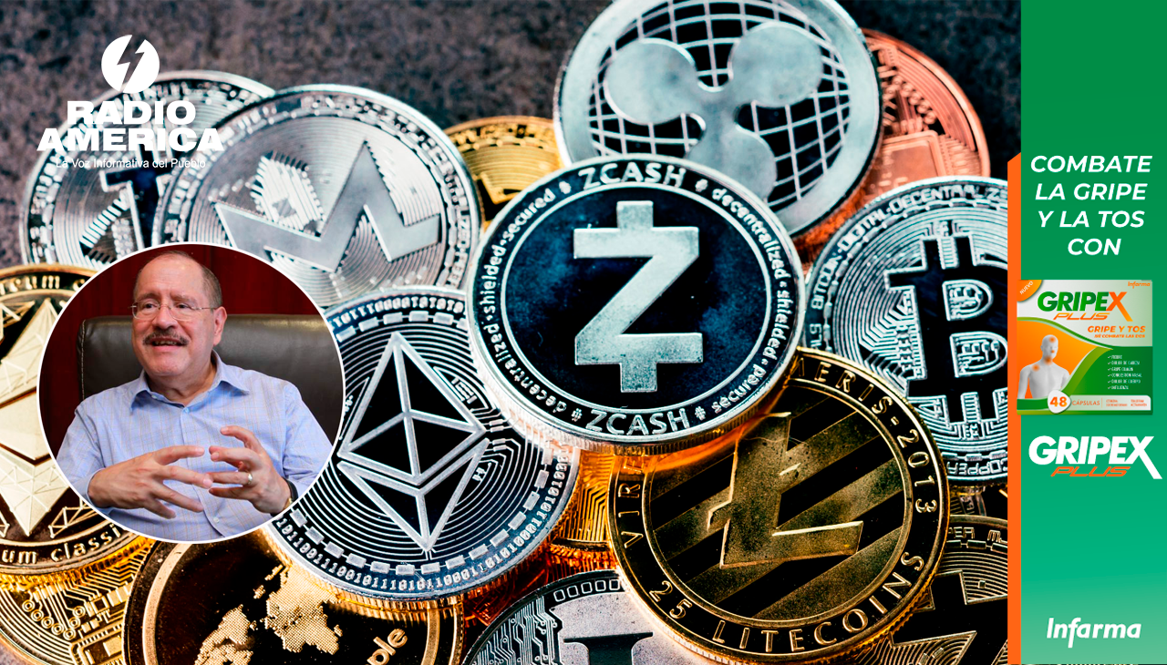 Economista advierte que uso de criptomonedas es bastante riesgoso