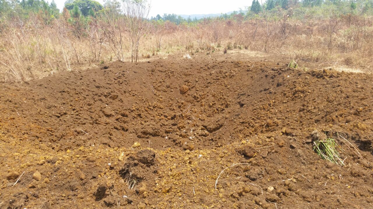 Militares hondureños localizaron y destruyeron este miércoles una pista de aterrizaje clandestina, la número tres en lo que va de año