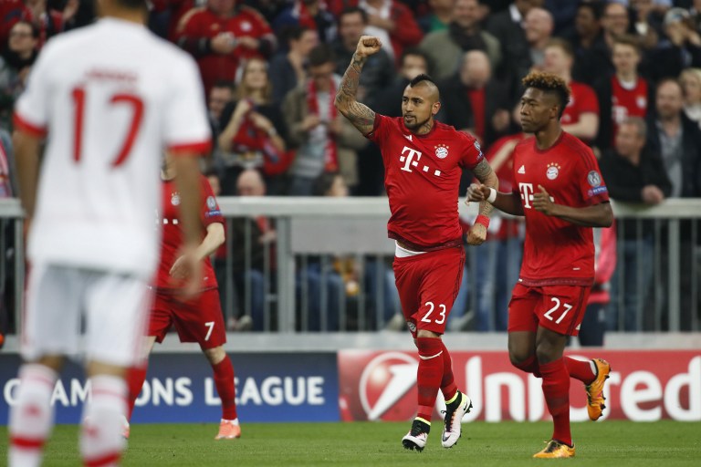 Ancelotti descarta salida de Vidal