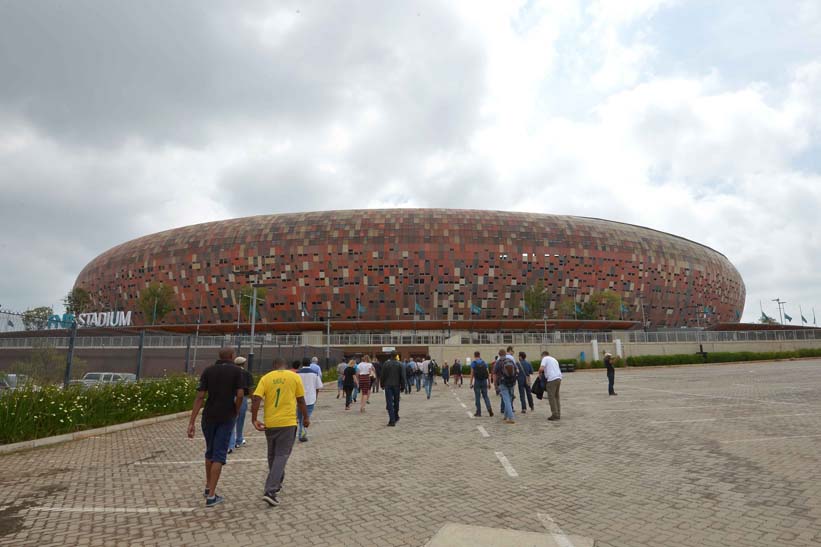 Estampida estadio sudafricano