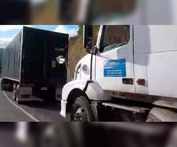 Paralizado transporte de carga