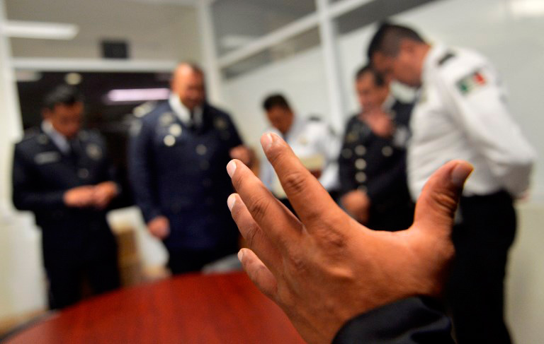 Policía Celestia mexicana
