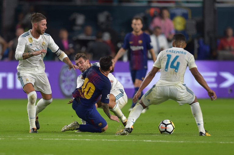 Barcelona gana 3-2 al Real Madrid en un amistoso en EEUU