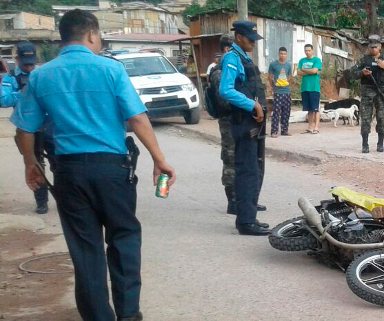 Asesinan a motociclista en la 3 de Mayo de Tegucigalpa