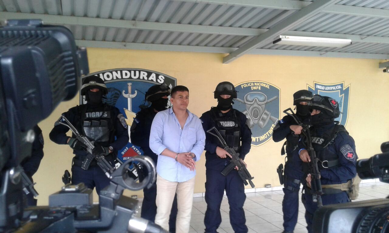 Extraditable hondureño acepta cargos señalados por EEUU