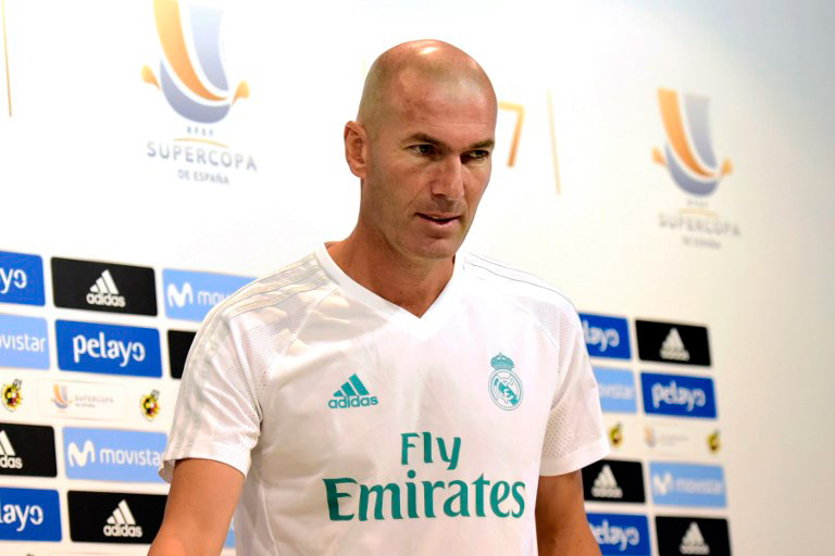"¿Ahora soy el gafe?", bromea Zidane