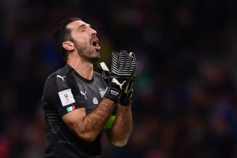 Las lágrimas de Gianluigi Buffon luego de que Italia se quedara afuera del Mundial 2018