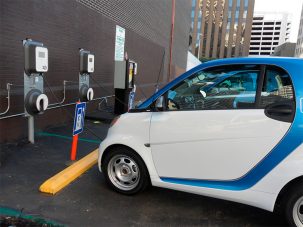 Estaciones de recarga para autos eléctricos antes de finales de 2017