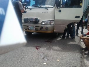 ¡Trágico, niño muere atropellado por un “rápidito” en Comayagüela!