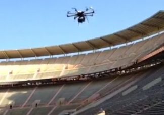 DRON ESPÍA A LA SELECCIÓN DE HONDURAS