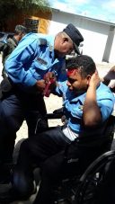 Otro accidente vial sufren agentes policiales nuevamente