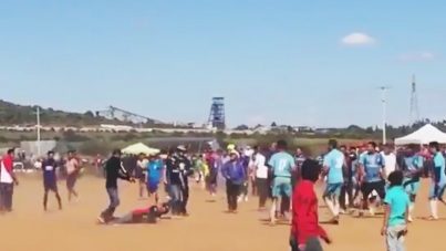 A quemarropa asesinan a un hombre en un partido de fútbol en México