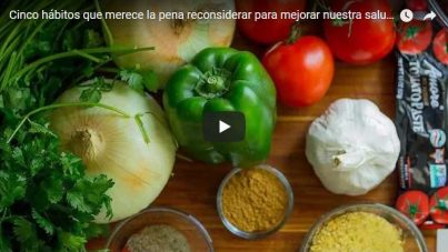 Cinco hábitos que merece reconsiderar para mejorar nuestra salud en 2018