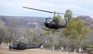 helicóptero de la Fuerza aérea
