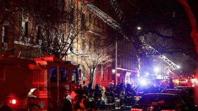 Doce muertos y cuatro heridos graves en un incendio en Nueva York