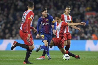 Barcelona responde a la BBC con una goleada ante el Girona