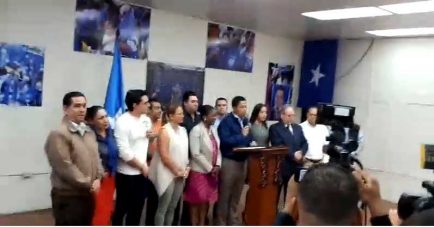 Nacionalistas reitera colusión de la Alianza de Oposición con pandillas en elecciones