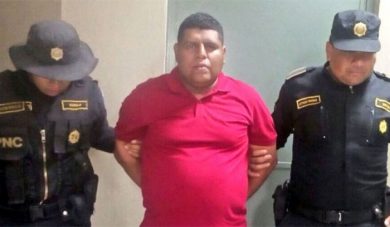 Por narcotráfico capturado en Guatemala, el hondureño Byron Ruiz Ruiz