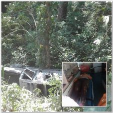 Varias personas lesionadas en aparatoso volcamiento en San Pedro Sula