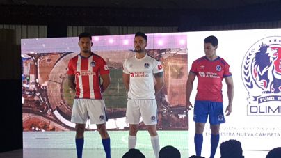 LA NUEVA CAMISETA DE OLIMPIA