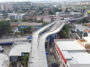 Millonario ahorro en combustibles con construcción de obras viales en Tegucigalpa