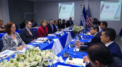 Honduras y Estados Unidos en reunión para fortalecer colaboración de Derechos Humanos