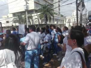 Protestas de enfermeras