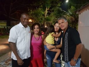 El actor de telenovelas Héctor Soberón, en La Ceiba para el gran "Festival de la Amistad"