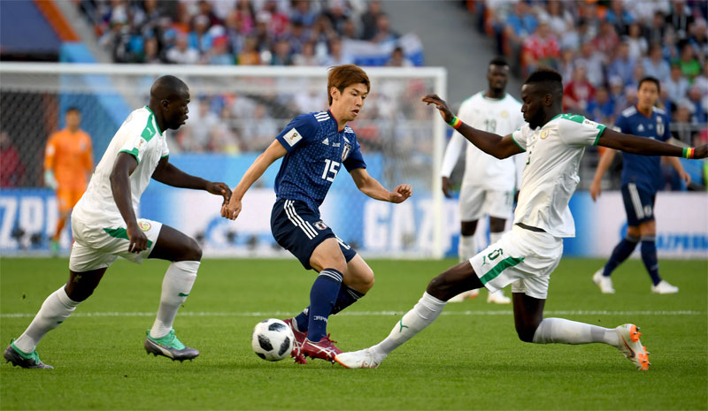 Japón y Senegal