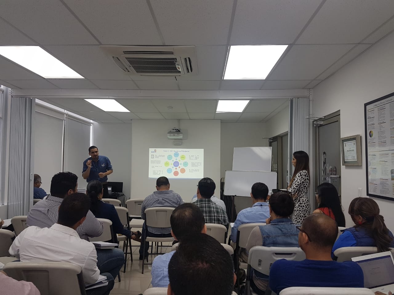 Empresa Energía Honduras (EEH) capacita pequeños y medianos empresarios