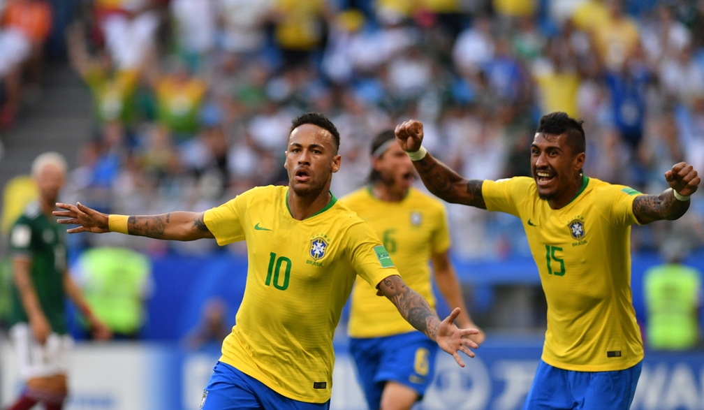 BRASIL VENCIÓ 2-0 A MÉXICO
