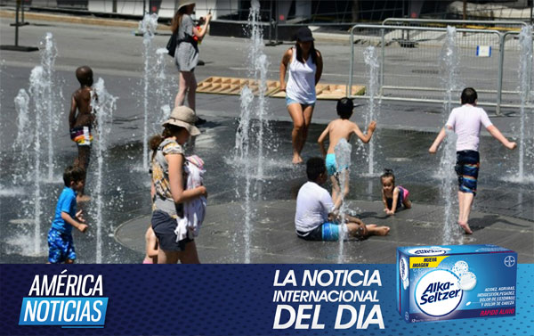 ola de calor en canadá