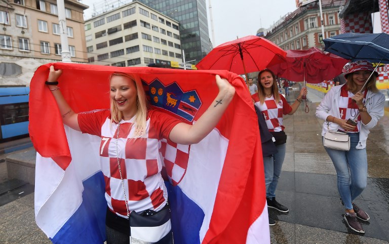 Alegría y esperanza en Croacia ante una histórica final de Mundial