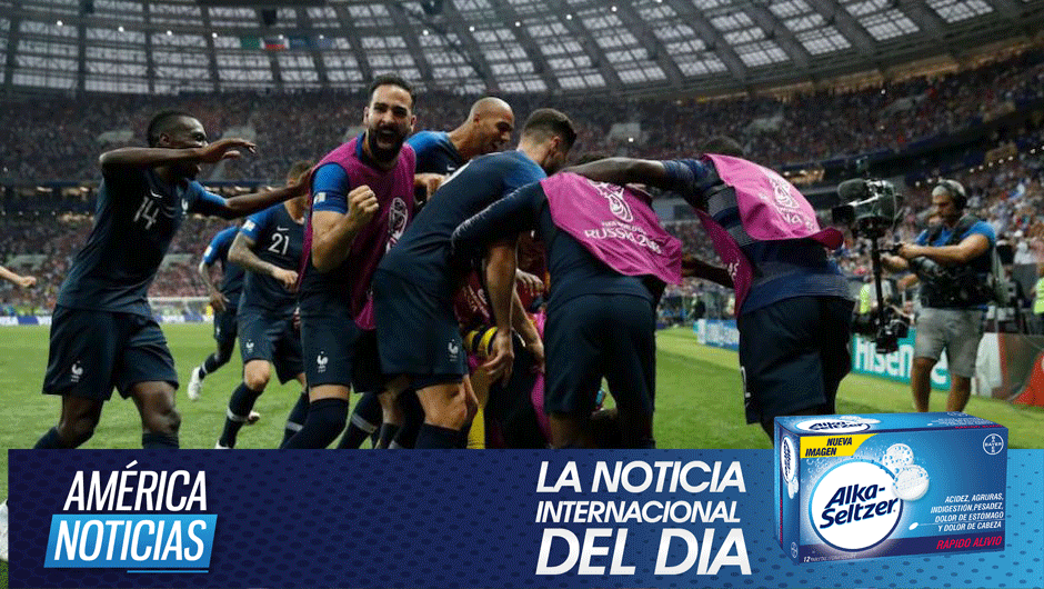 Francia campeona del Mundial Rusia-2018 tras vencer a Croacia