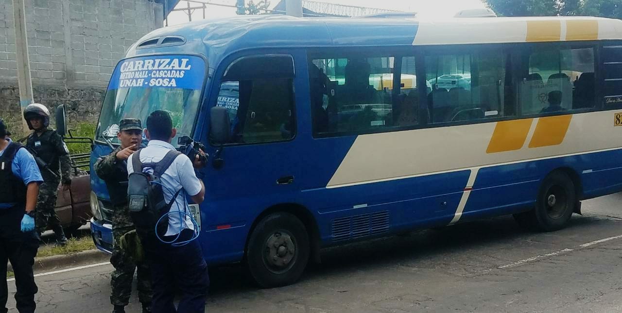 Sujetos asesinan a un conductor de bus rapidito en Tegucigalpa