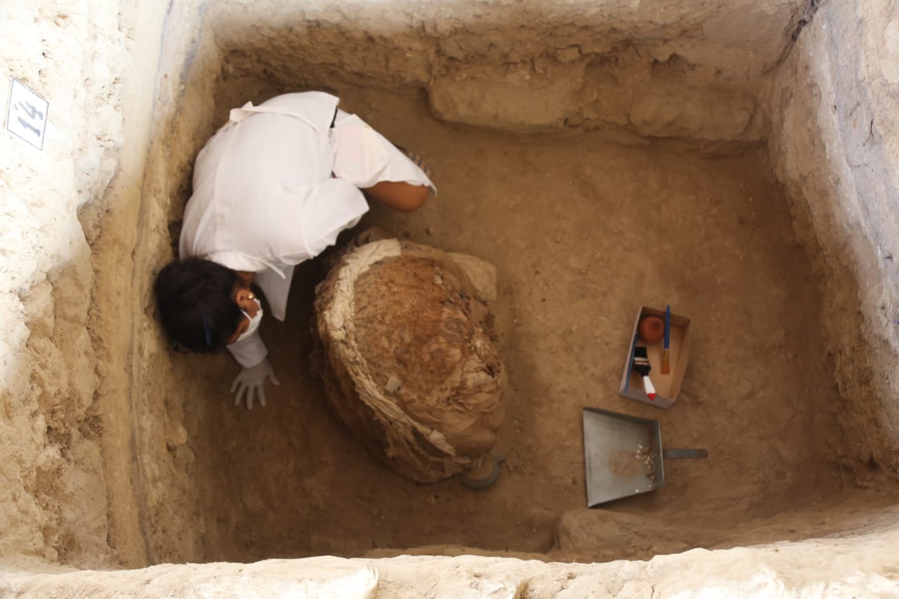 fardos funerarios encontrados en Perú