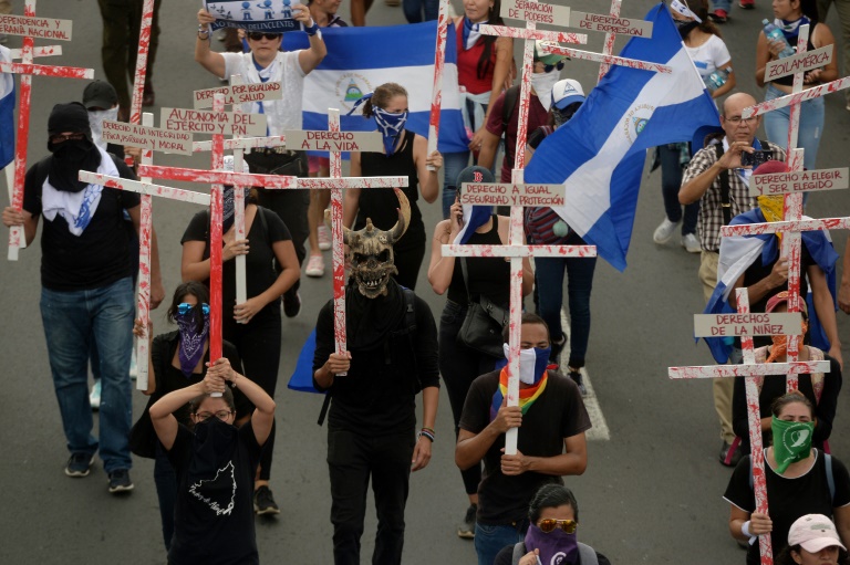 Cuatro policías y un manifestante mueren en sureste de Nicaragua