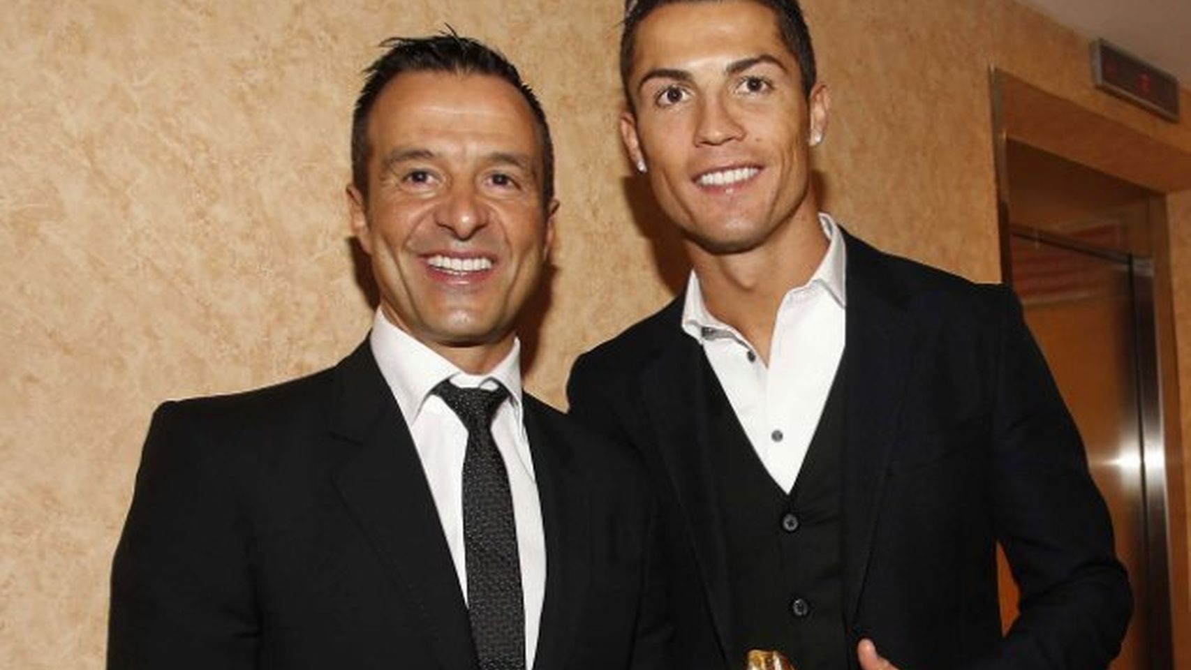 JORGE MENDES Y CRISTIANO RONALDO