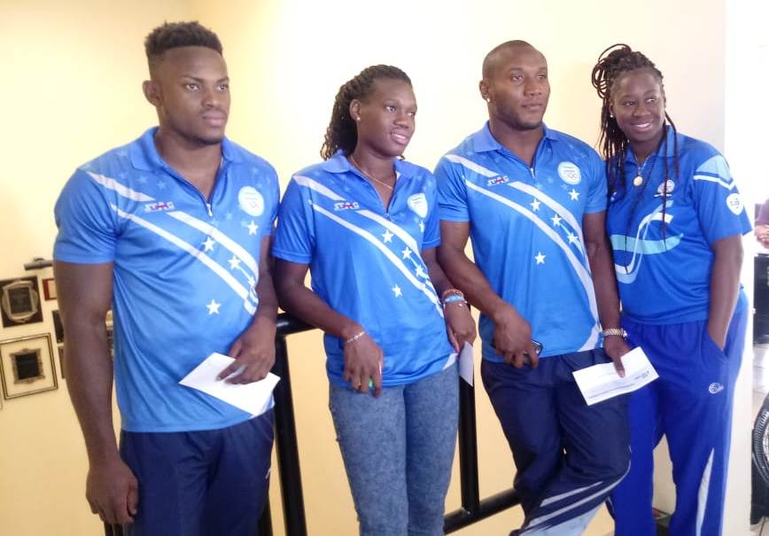 PARTE DE LOS MEDALLISTAS DE HONDURAS EN BARRANQUILLA 2018