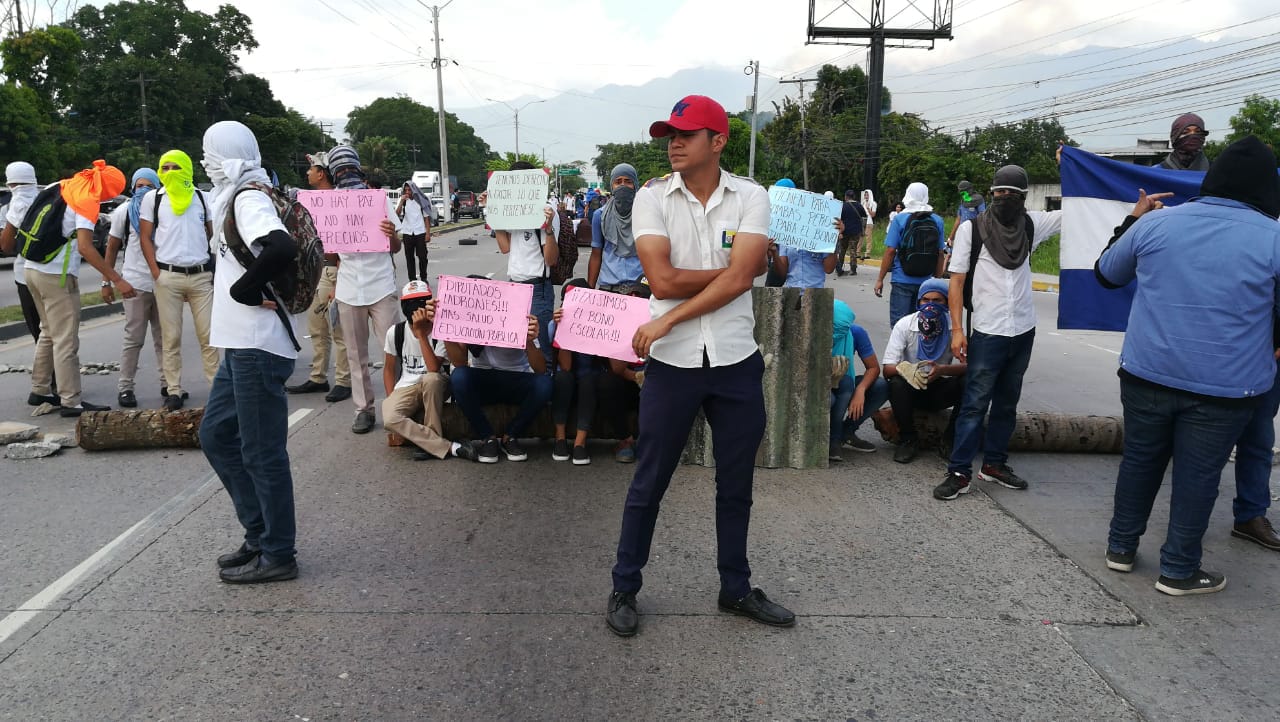 protesta de estudiantes