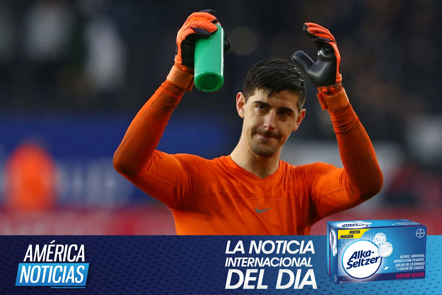 COURTOIS YA ES DEL REAL MADRID