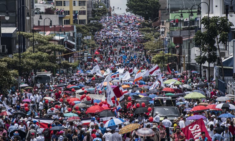 Los Sindicatos y gobierno alcanzan acuerdo preliminar para levantar huelga en Costa Rica
