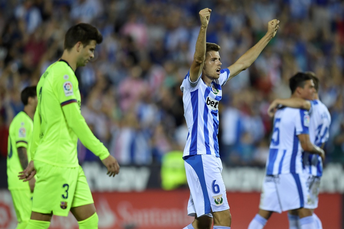 BARCELONA CAYÓ EN SU VISITA A LEGANÉS