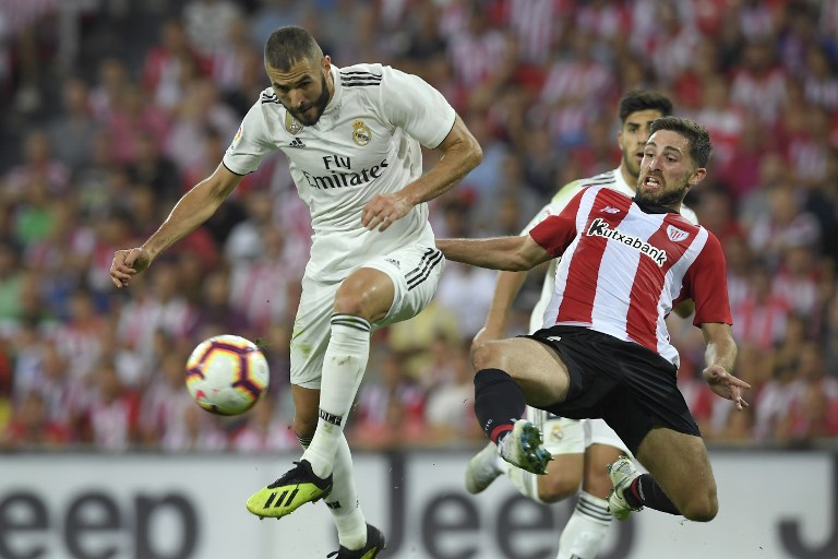 El Real Madrid pincha en Bilbao y deja líder liguero al Barcelona