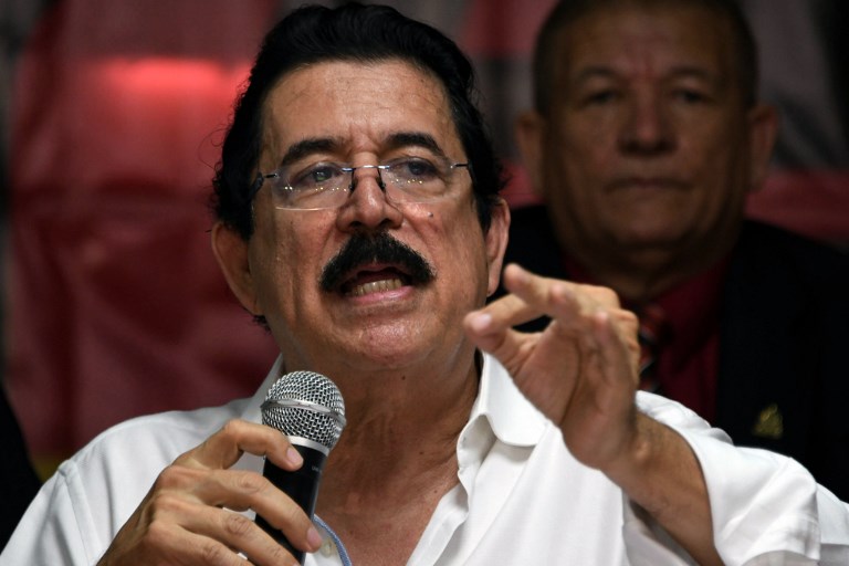 "Mel" Zelaya asegura que no terminó su periodo presidencial