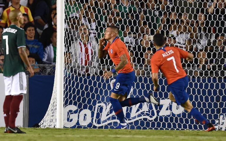 Chile se impuso 1-0 a México en provechoso juego de preparación