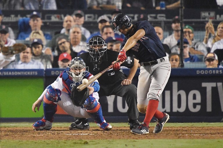 Medias Rojas remontan a Dodgers 9x6 y acarician su noveno título de Serie Mundial