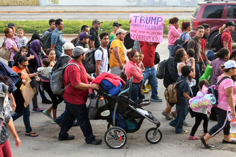 C-Libre dice "No es con campañas de odio y estigmatización" que se detendrá la migración en Honduras