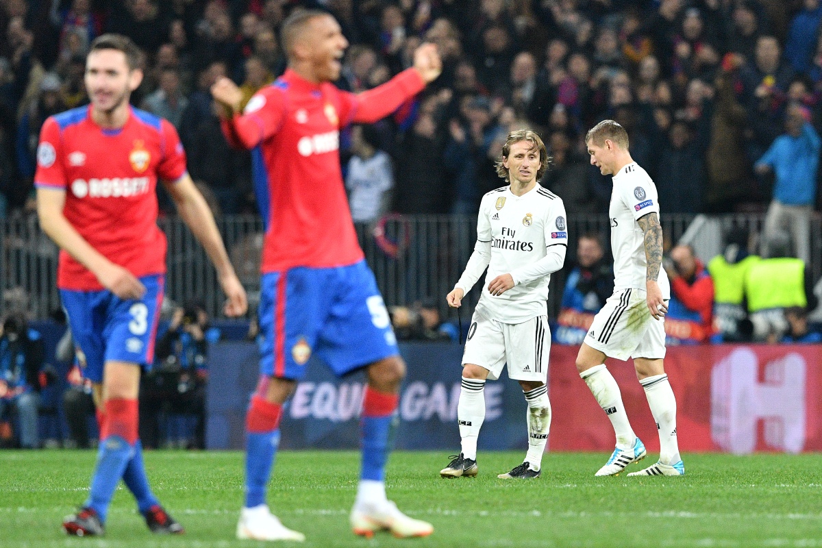 REAL MADRID 0 CSKA 1