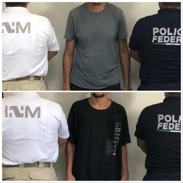 Policía de México captura a dos hondureños que tienen cuenta pendiente con la justicia